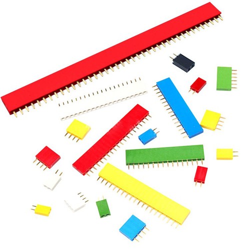 2.54mm Breakaway Female Header Pin 1 x 2 - 40 Pin for PCB Breadboard Single Row - Picture 5 of 6