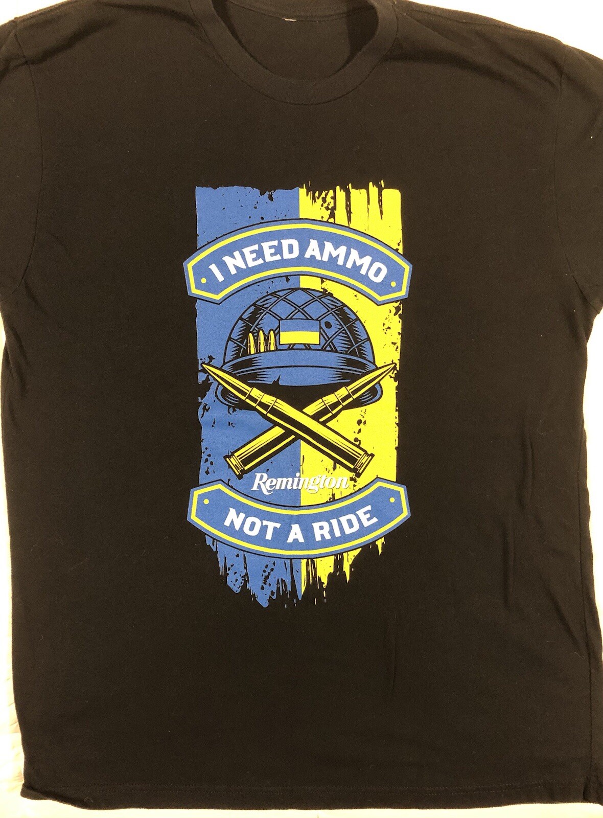 Remington -‘I Need Ammo-Not A Ride’ L T-shirt (Pre-Worn)