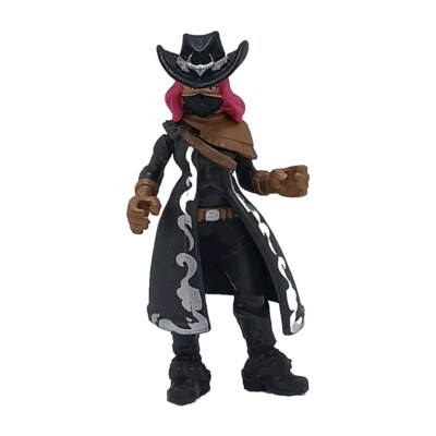 FORTNITE CALAMITY MINI PINK HAIRED COWGIRL 2  FIGURE PVC JAZWARES TOY
