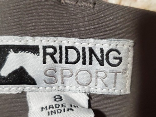 Dover Saddlery Riding Sport Girls Lightweight Gray Pants/Jodhpur-Youth Sz 8-NWT - Picture 6 of 15