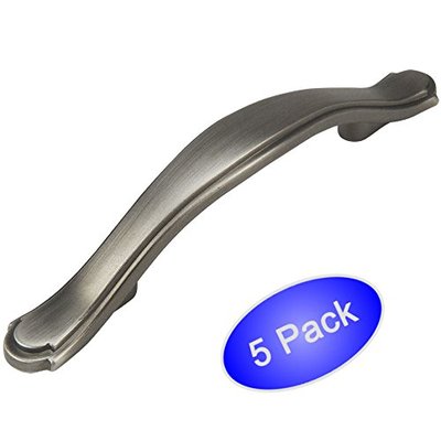 *5 Pack* Cosmas Cabinet Hardware Antique Silver Handles Pulls #8816AS