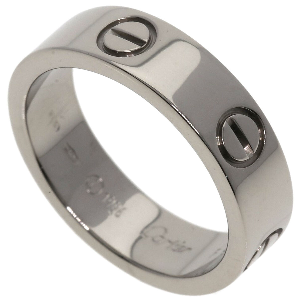 カルティエ Cartier ラブ リング #56 K18WG 仕上済 CARTIER Ring love ring #56 K18 White Gold | eBay
