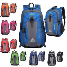40L Men Women Travel Backpack Rucksack Camping Laptop Hiking School Book Bag US
