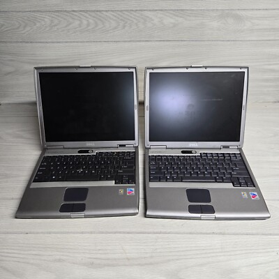 *TWO* Dell Latitude D500 14'' XGA Laptop Computers *PARTS OR REPAIR*