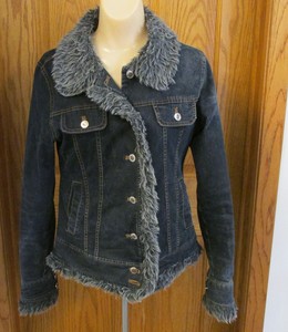 casaco jeans comprido