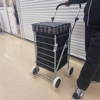 NEW! Wheel Folding Shopping Trolley Mobility Trolley Bag Cart