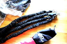 ASTRO-DURANCE 14 TOTAL BUNGEE CORDS 40LBS 1 SLEEVE 2 CARABINERS 8 FITNESS CHAINS