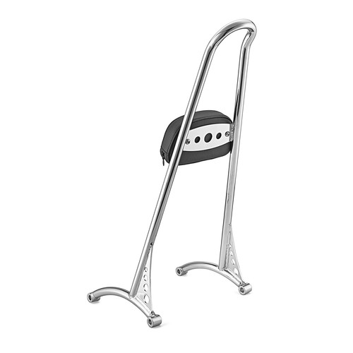 Respaldo de pasajero de 21" de alto barra Sissy para Harley Sportster XLH883 XLH1200 96-03 - Imagen 5 de 7