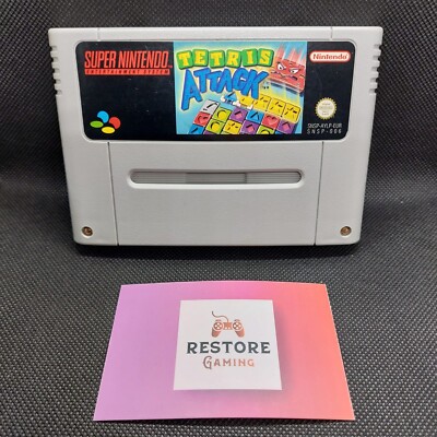 Tetris Attack - Super Nintendo SNES - Spiel Modul