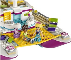 Lego Friends 41317 SUNSHINE CATAMARAN Olivia Stephanie Liam Sail Boat NEW IN BOX