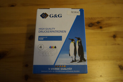 G&G Premium Compatible with HP 920 Ink Cartridges 4 Pack