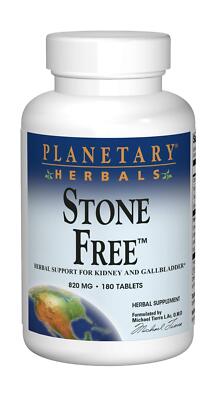 Planetary Herbals Stone Free Kidney Support Herbal Supplement 180 Count