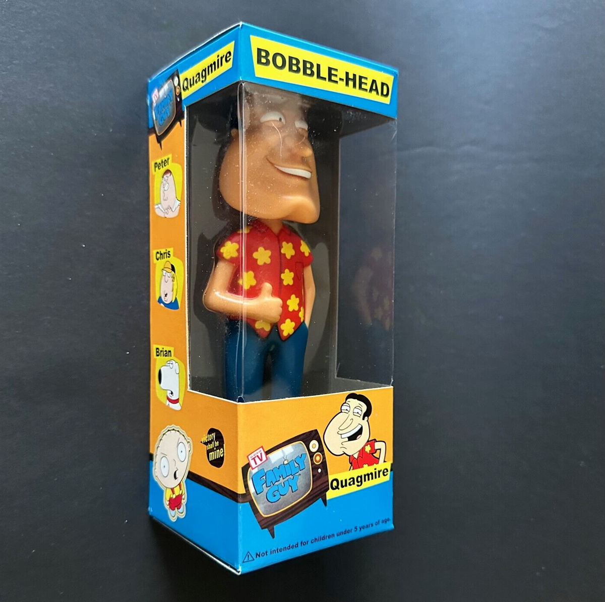 Family Guy QUAGMIRE Bobble-Head 16Cm Funko Wacky Wobbler | eBay