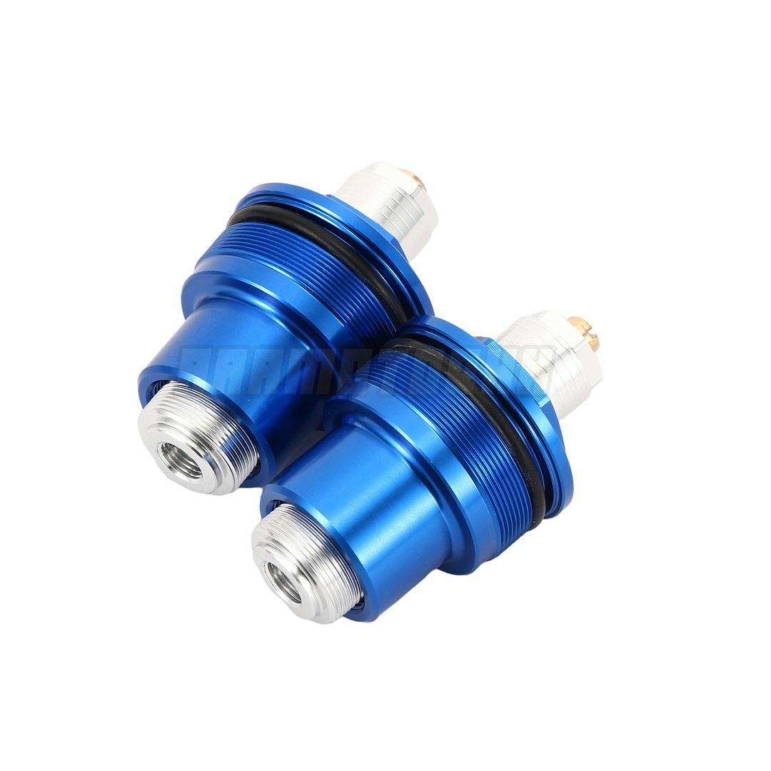 Preload Fork Caps Bolts Adjusters For Kawasaki Ninja ZX6R ZX-6R ZX