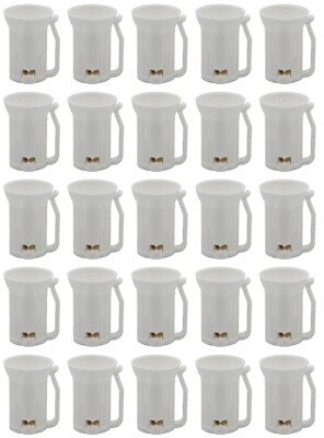 C7 Replacement Sockets for Christmas Lights, Outdoor Light Socket for SPT-1 Wire