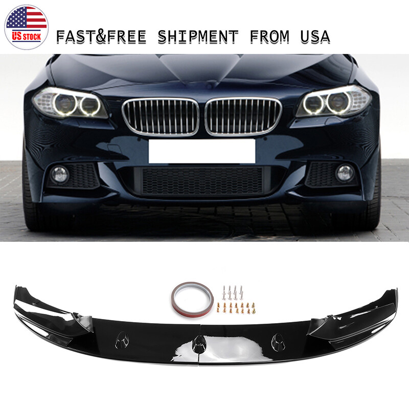 For 2011~16 BMW F10 5 Series M Sport Front Bumper Spoiler Lip