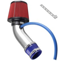3 Universal Car Cold Air Intake Filter Air Filter Induction Flow Hose Pipe Kit