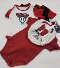 Arizona Diamondbacks 12M 3 Bodysuits  3 Piece 6M set bodysuit, bib  booties
