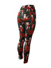 Betty Boop Cartoon Icon of a Generation Leggings Multiple Sizes with POCKETS 