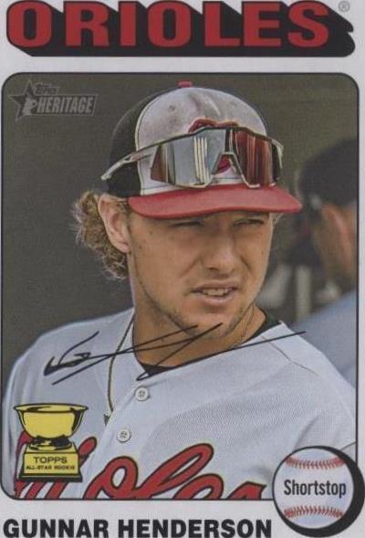 2024 Topps Heritage Mini - Gunnar Henderson #24 - 1 of 1