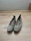 Everlane The Day Heel Womens Size 9 Cream Suede Leather Block Pump Shoes — photo 6