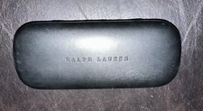 Polo Ralph Lauren Black Clamshell Hard Sunglasses Eyeglasses Case Only