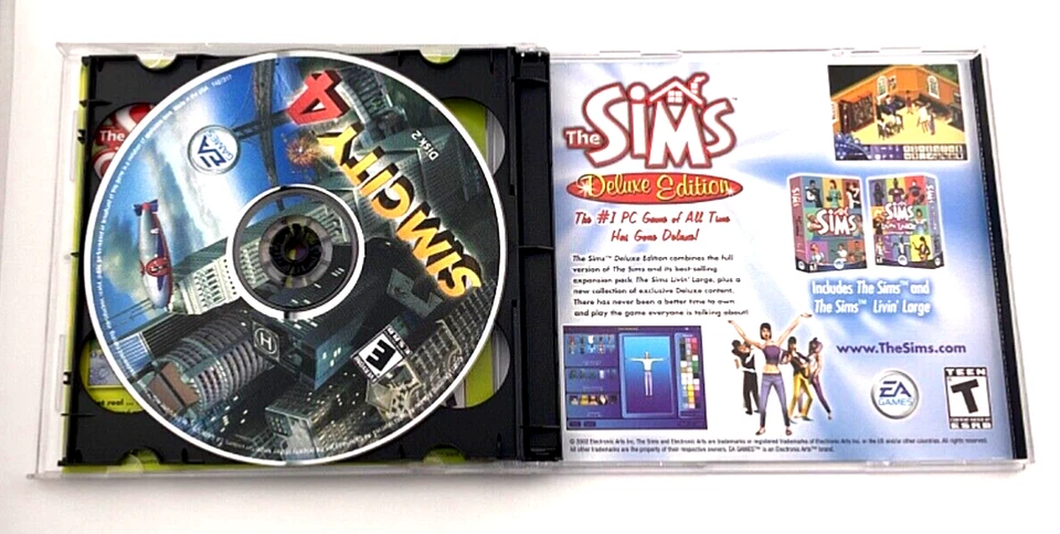 Sim City 4 PC Computer Game 2 Disk Set EA Games 2003 Complete EUC Rated E - Image 4 of 4