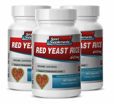 cholesterol essentials - ORGANIC YEAST RICE - heart health watch 3 BOT