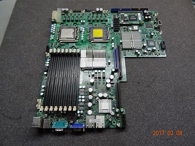 SuperMicro X7DMU Server Motherboard W/ Xeon E5472 SLBBH 3.0GHz CPU  #TQ1071