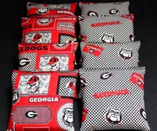 UNIVERSITY OF GEORGIA BULLDOGS 8 ACA Regulation Cornhole Bean Bags
