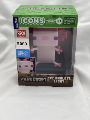 Paladone Icon Minecraft Axolotl Light #003