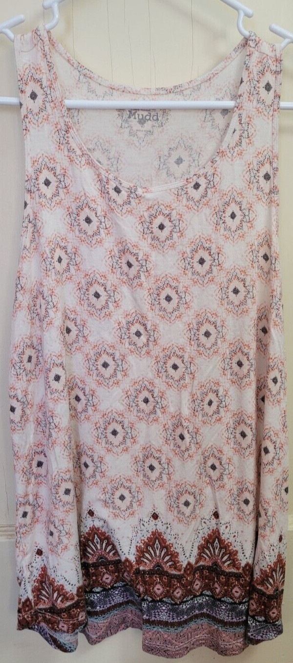 Women's Mudd Size Small Diamond Pattern Multicolo… - image 1