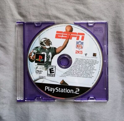 ESPN NFL 2K5 (Sony PlayStation 2, 2004) PS2 DISC ONLY Tested 