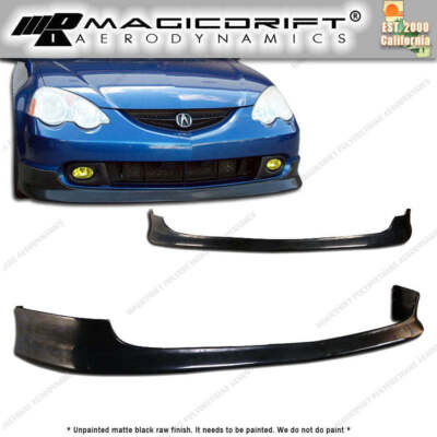 Fit For 02 03 04 Acura RSX DC5 Front Bumper Lip Spoiler JDM TR Type R Style PU