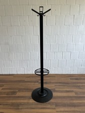 Kartell Segmenti Kleiderst&auml;nder mit Schirmst&auml;nder schwarz