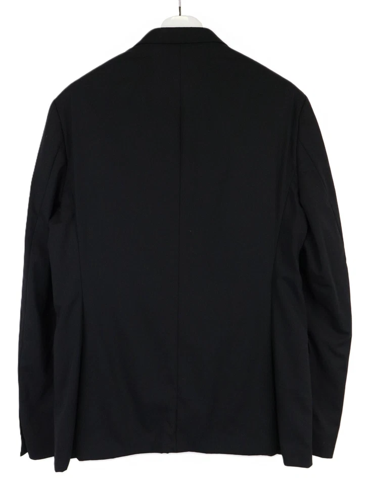 Blazer TIGER OF SWEDEN JIL 9 BZ para hombre (UE) 56 mezcla de lana de un solo pecho negro Foto 2 de 4