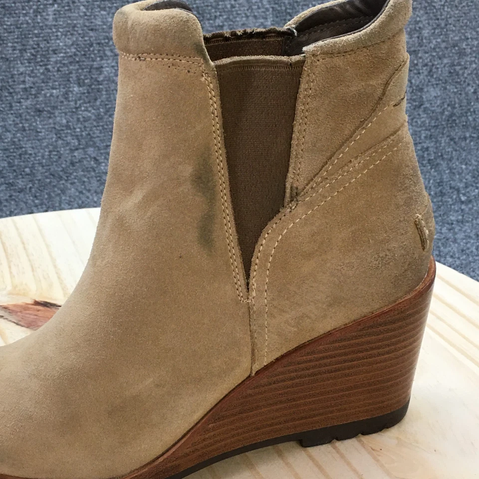 Botas Sorel para mujer 8,5 playa después de horas Chelsea marrón tirar al tobillo NL2567-214 Foto 3 de 4