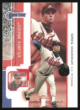 2001 Fleer Game Time #31 Greg Maddux