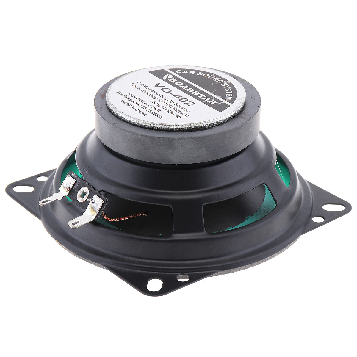 Universal 4 Inch 100W HiFi Coaxial Car Audio Speaker Ultra-thin Modified Speake