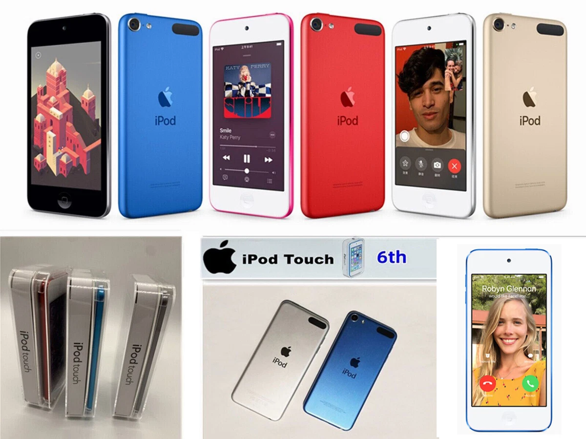 Apple iPod Touch 6th Generation - Tested - 16GB, 32GB 64GB - 128GB