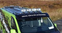 DachträGer B + Jumbo Led Flecken + Passend FüR Renault Master 2003 - 2010 Flach