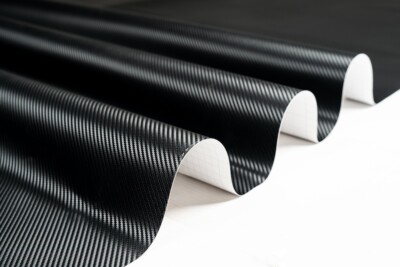 Premium Auto Carbon Klebe Folie Carbon Optik Blasenfrei Selbstklebend Extrabreit