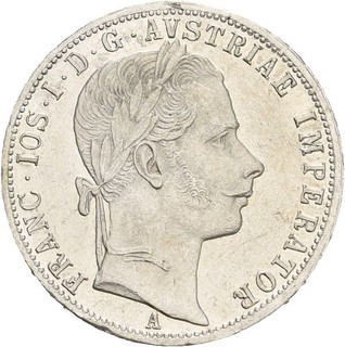 Künker: Österreich Franz Joseph I. 1 Florin 1865 A Silber