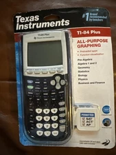 TI-84 PLUS ALL-PURPOSE GRAPHING CALCULATOR NEW FACTORY SEALED -FREE SHIPPING