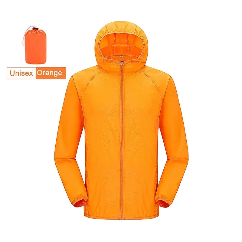 Unisex Hiking Jacket Men Women Waterproof Quick Dry Camping Windbreaker Trekking image 1