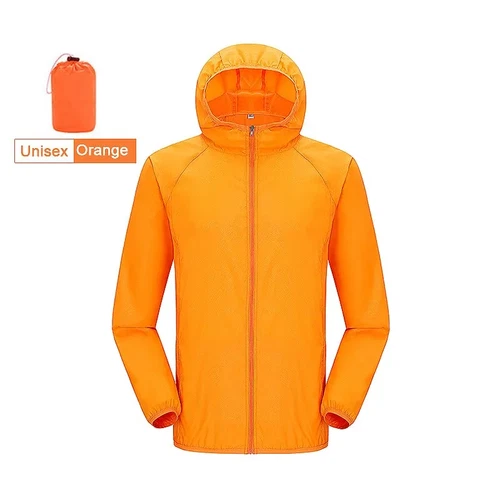 Unisex Hiking Jacket Men Women Waterproof Quick Dry Camping Windbreaker Trekking video thumbnail