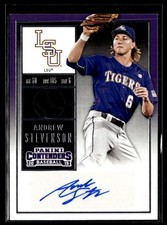 2015 Panini Contenders College Ticket Andrew Stevenson Auto LSU Tigers #30
