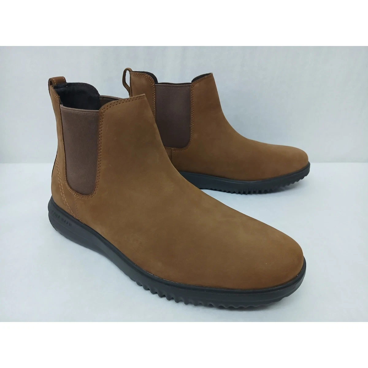 Cole Haan Chelsea Leather Upper Boots for Men for Sale  display picture 2