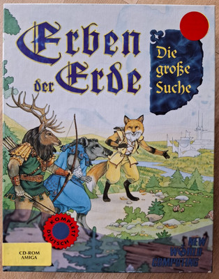 Erben der Erde | Die große Suche | Softgold 1995 | Commodore Amiga CD32 | OVP