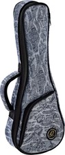 Soprano Ukulele Denim Style Gig Bag - 12 mm Padding